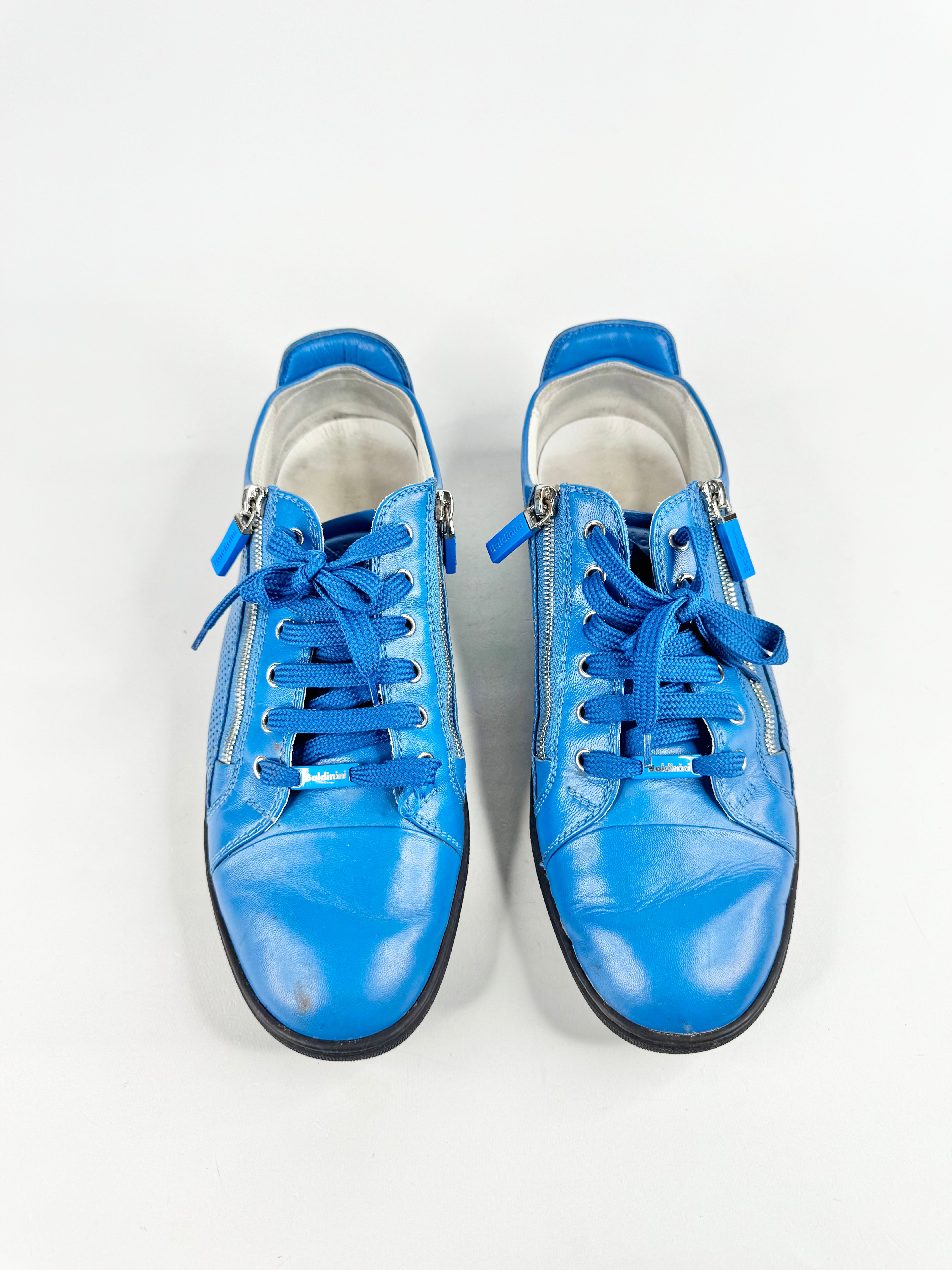 Baldini Electric Blue Lace Up Shoes - EU43