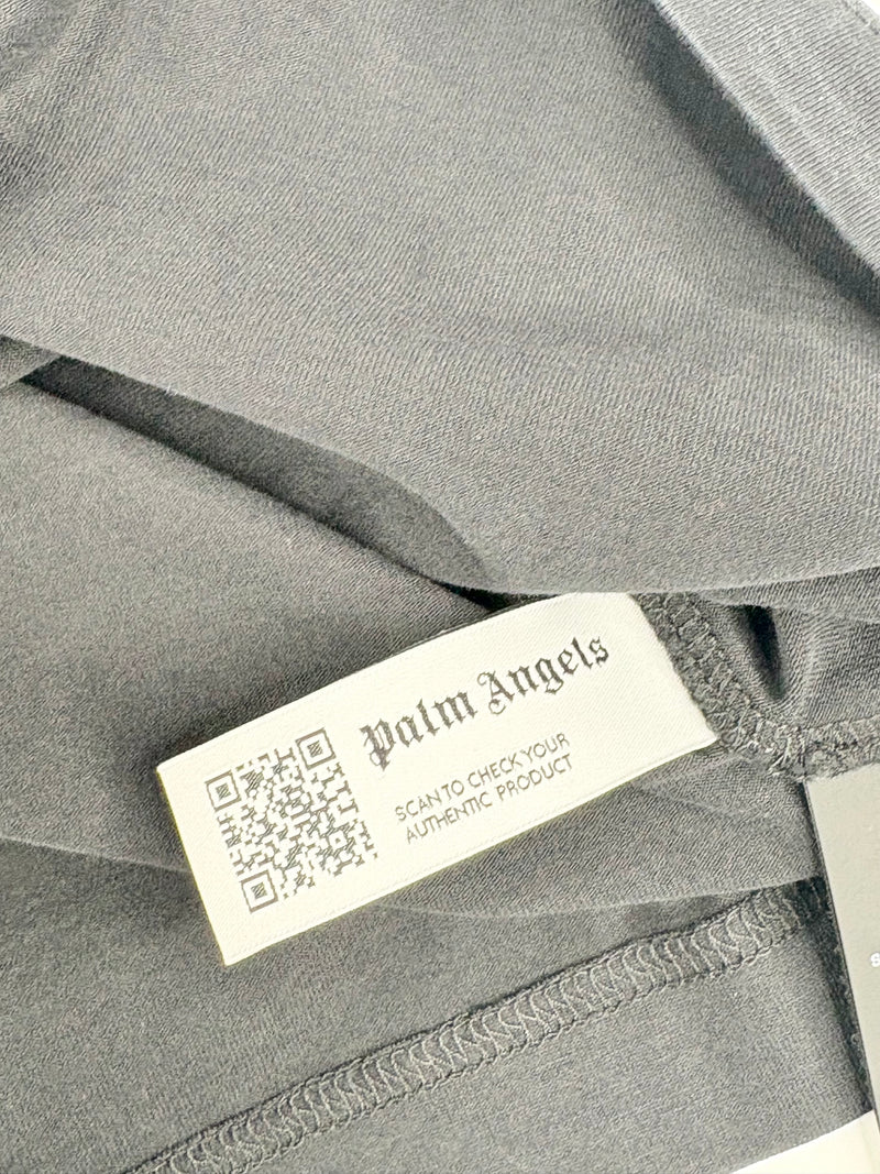 Palm Angels Fitted Black 'Life is Palm' T-Shirt - XL