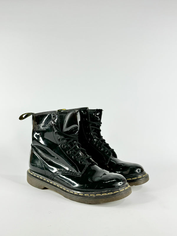 Dr Martens 1460 Patent Black Boots - EU41