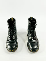 Vintage Dr. Marten 1460 Black English Made Boots - 4