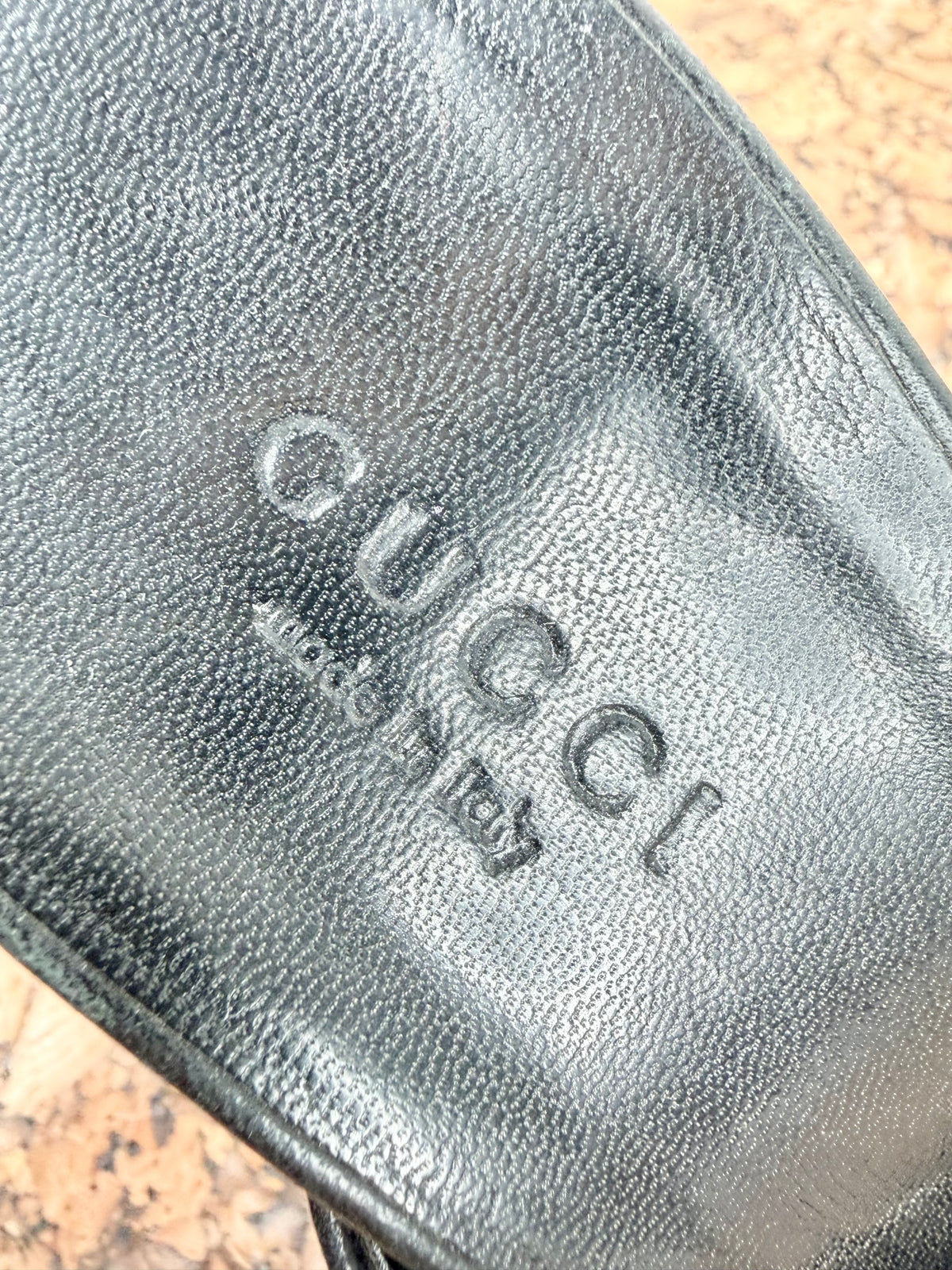 Gucci Black Studded Leather ‘Babushka’ Mules - EU38