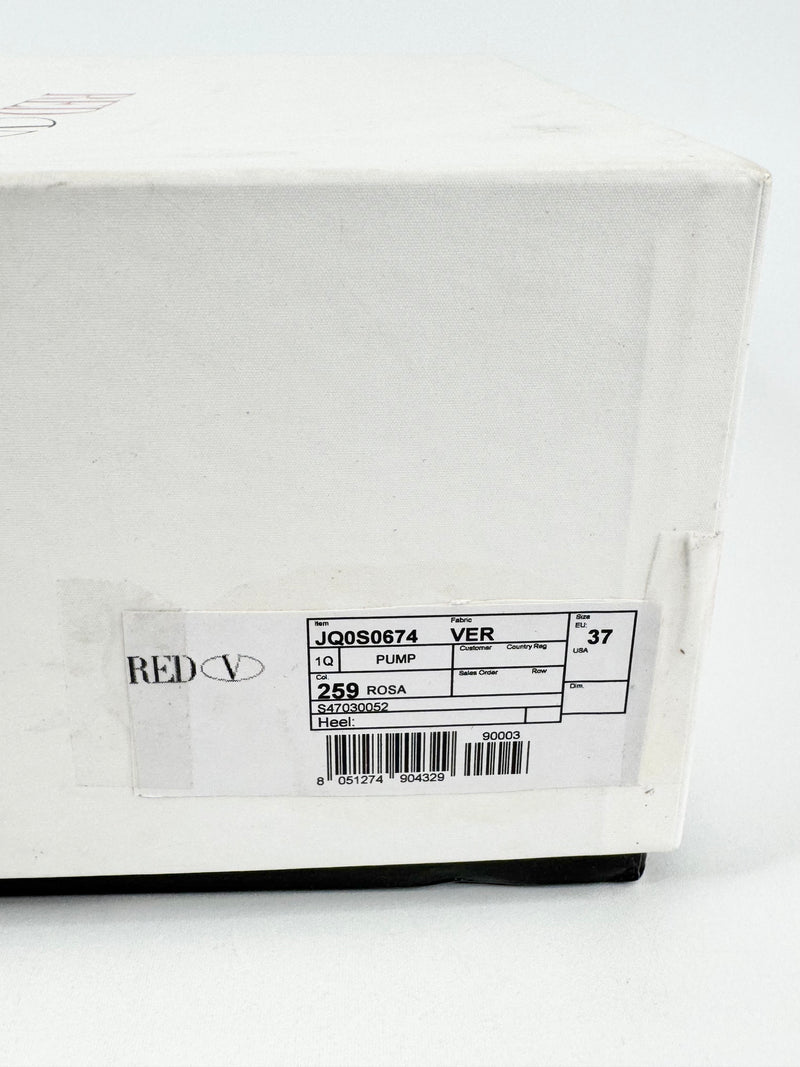 Red Valentino Rose Pink Patent Leather Pumps NWT - EU37