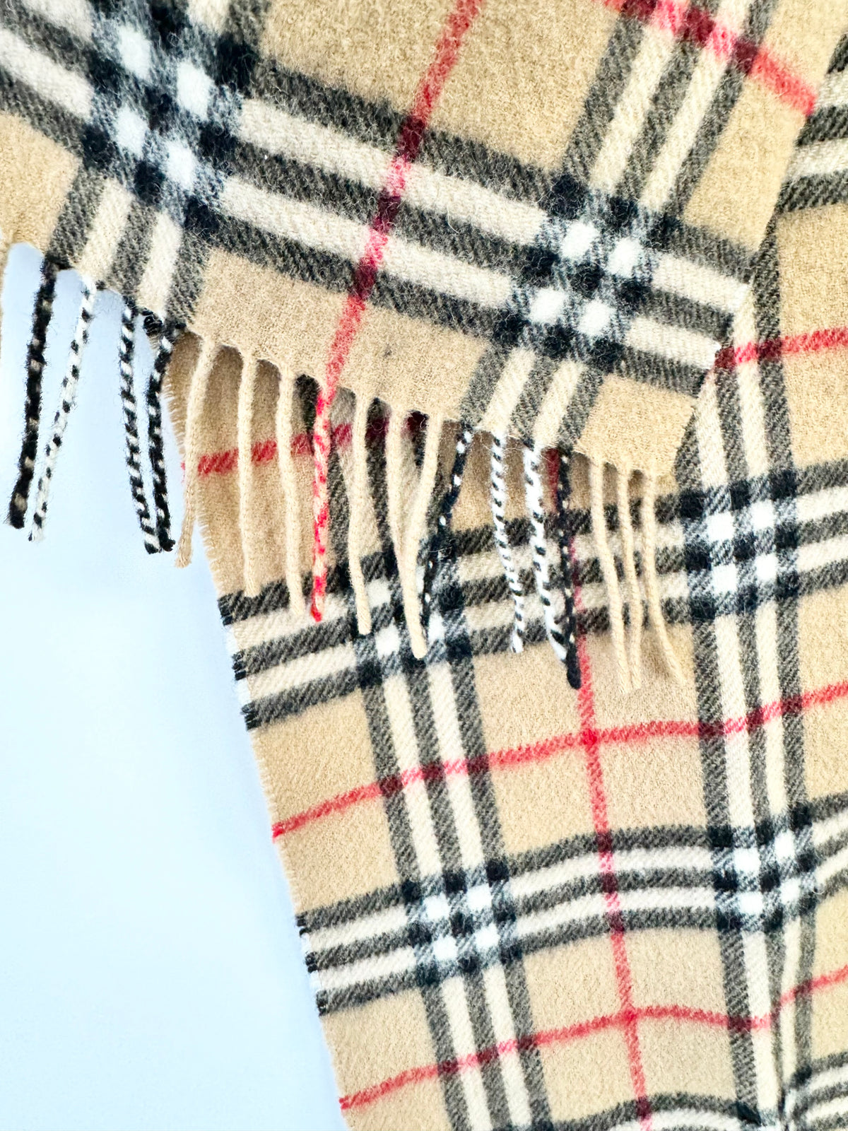 Burberrys of London Beige Novacheck Scarf