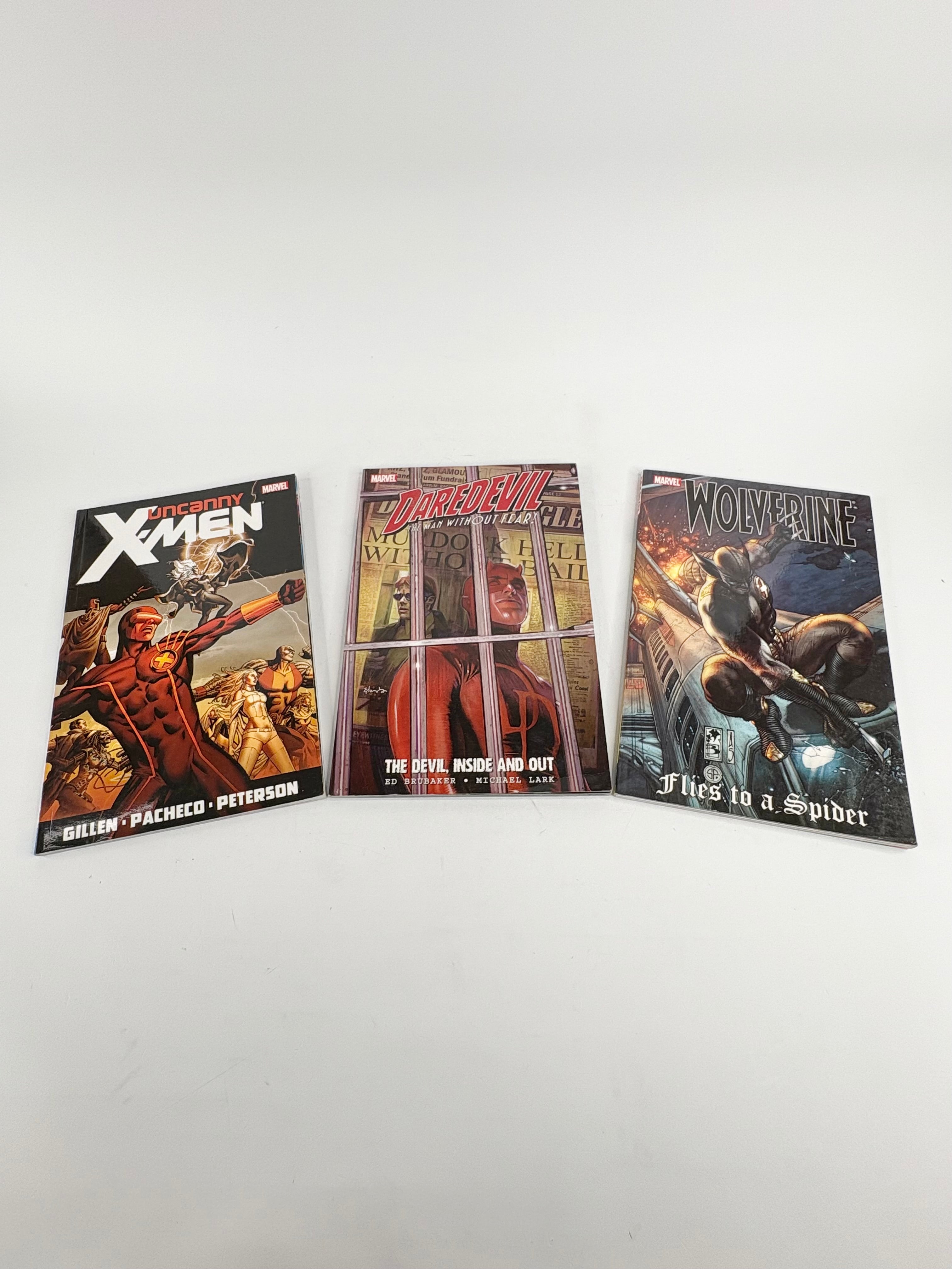 Trio of Marvel Paperback Comics