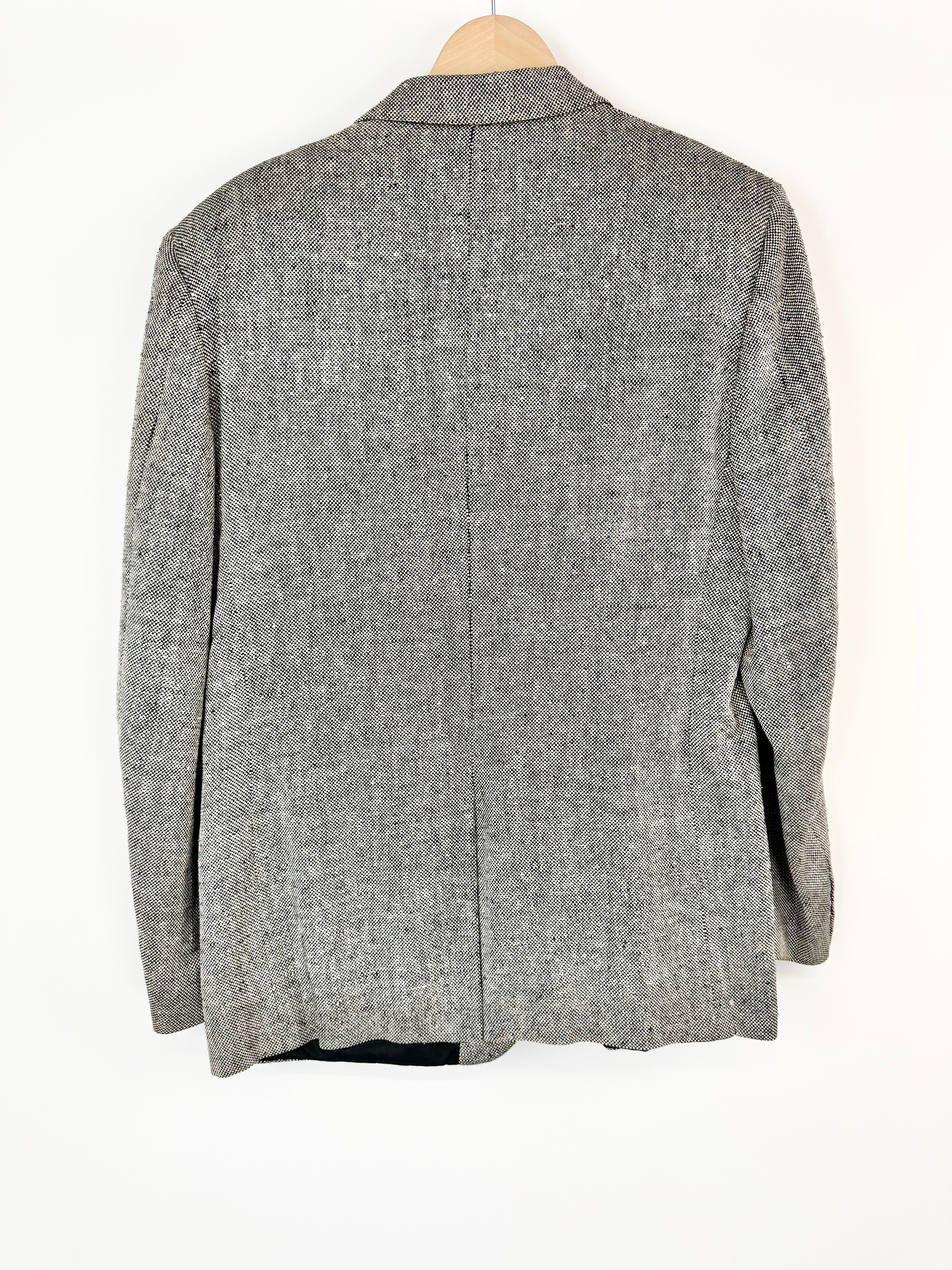 Pierre Cardin Silk Tweed Blazer - L