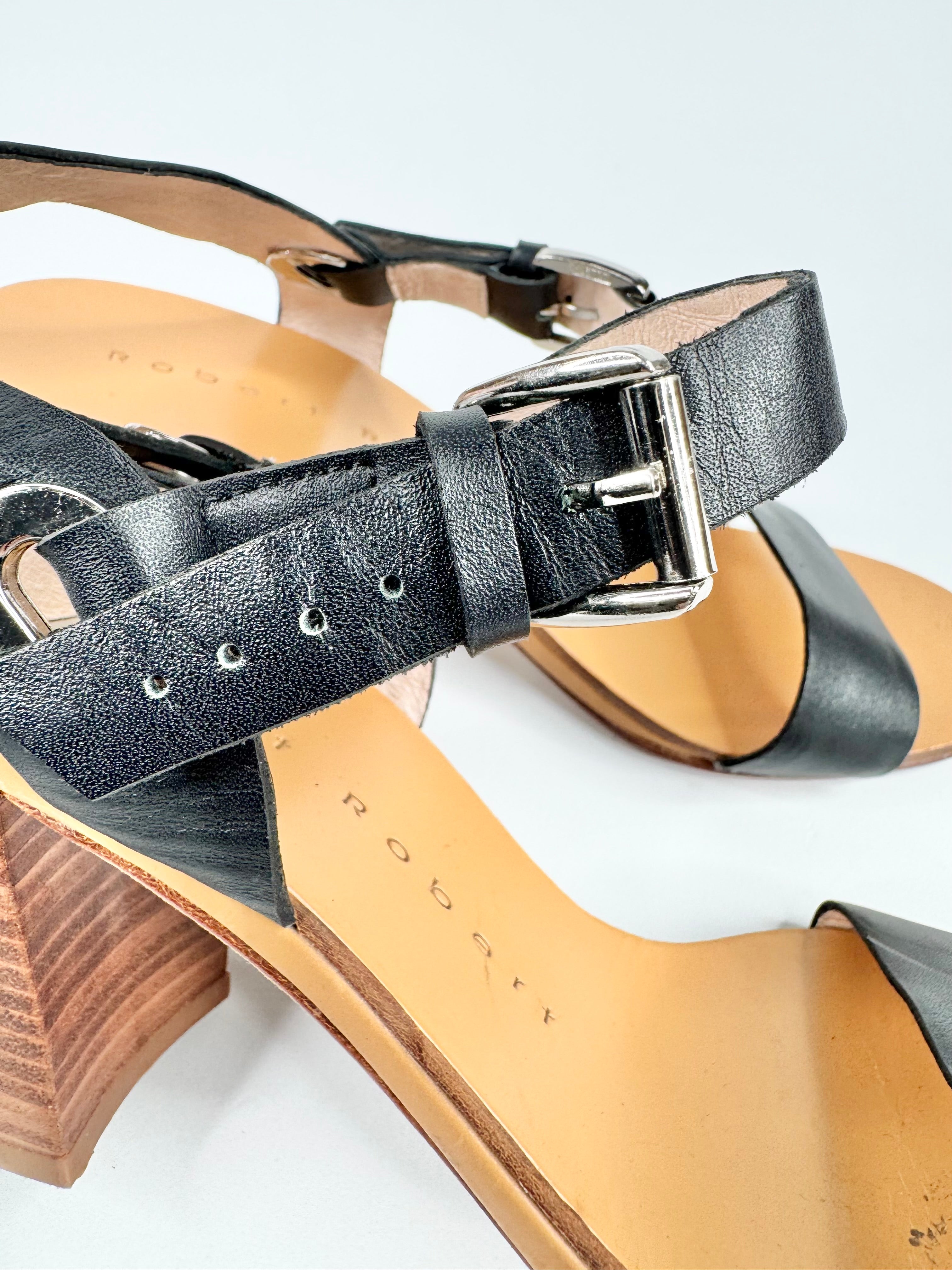 Robert Robert Black Minimalist Heels - EU37