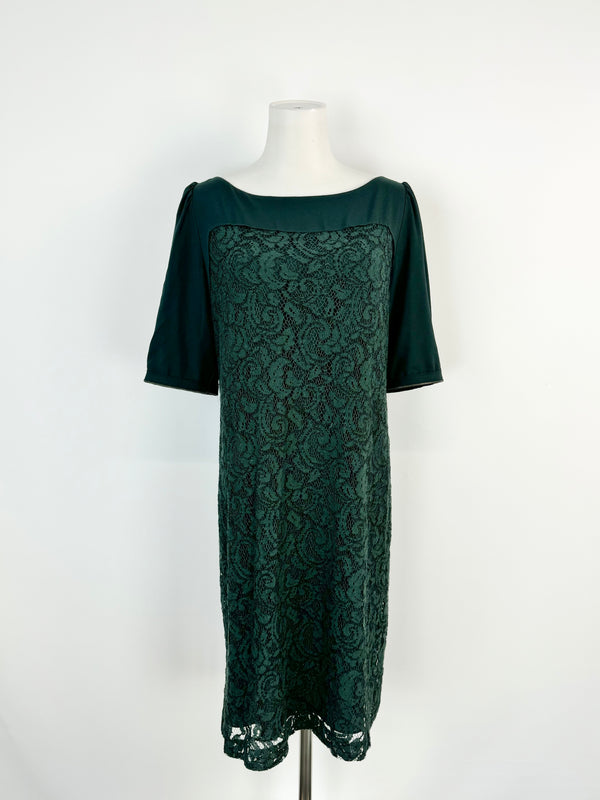 Hoss Intropia Forest Lace Panel Dress - AU10