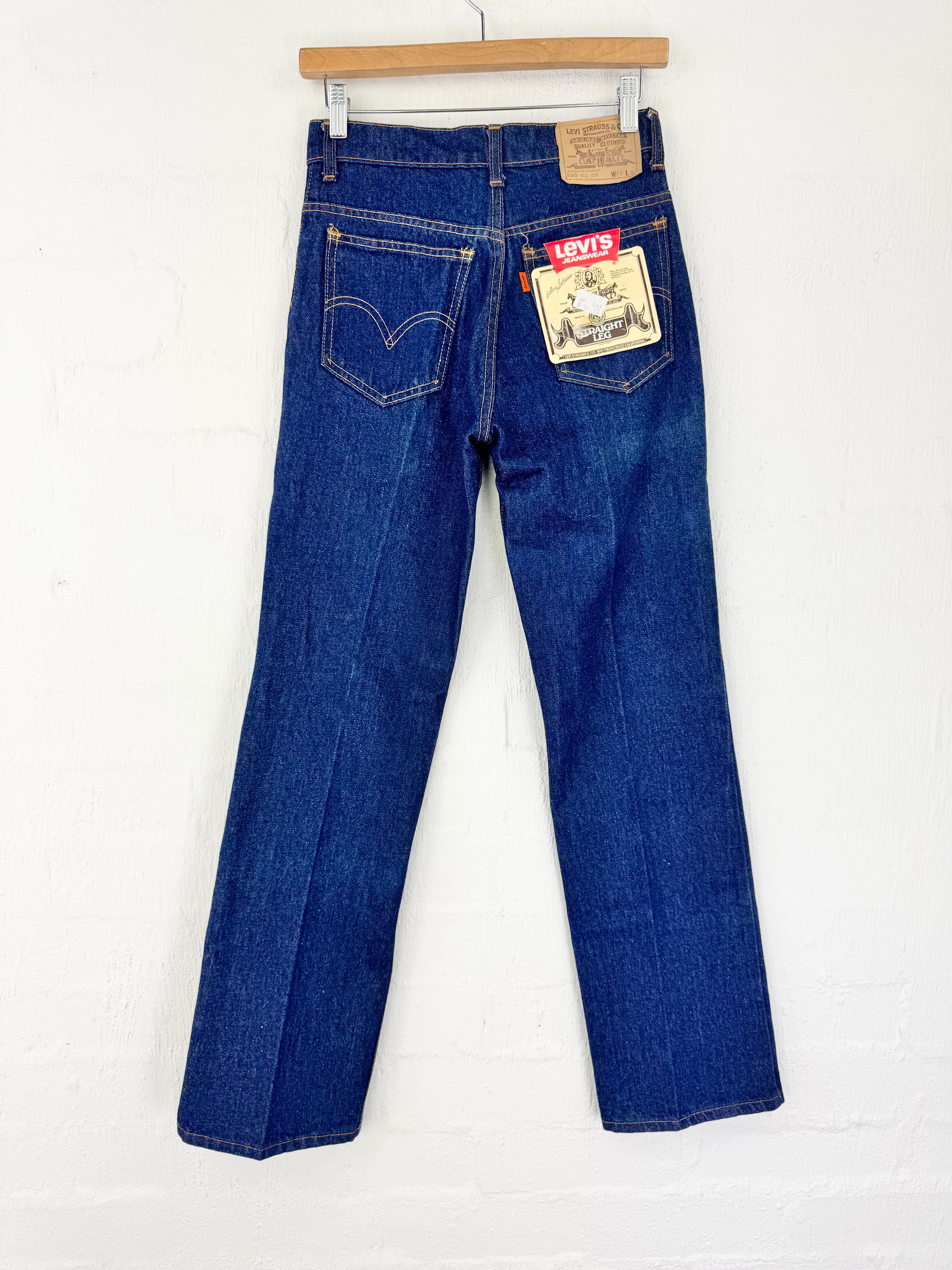 Levi's Blue Straight-Leg Denim Jeans - W72