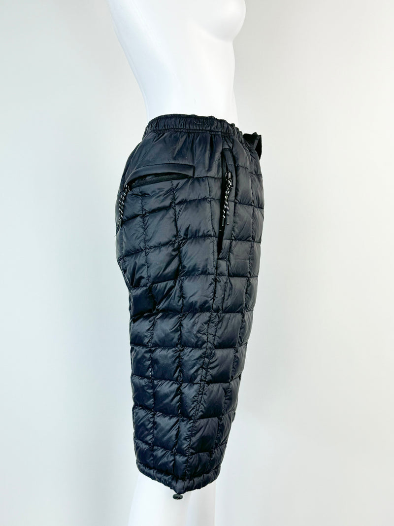 Taion Black Puffa Shorts - M