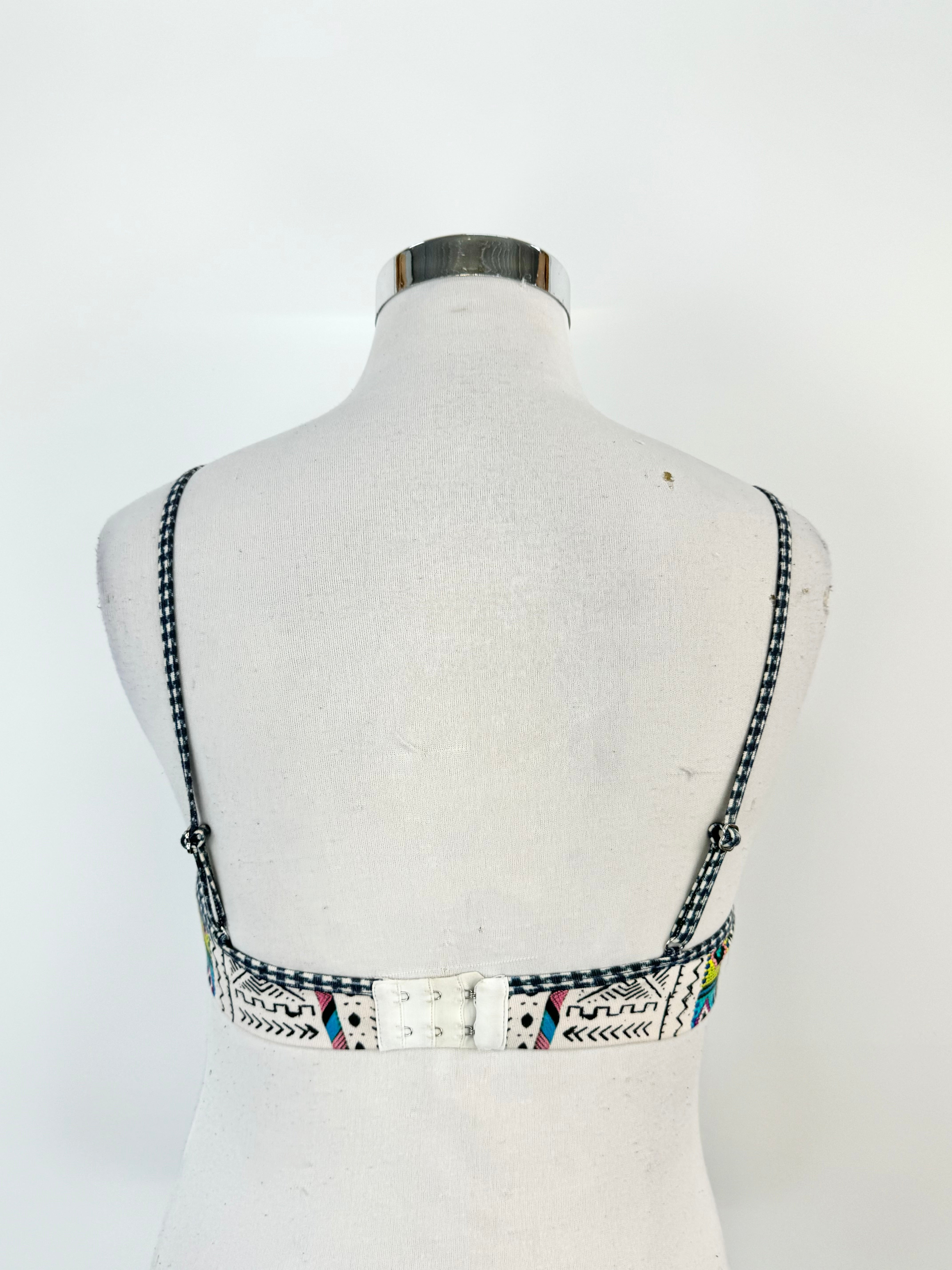 Camilla Blue Crystal Embellished Bralette - AU12