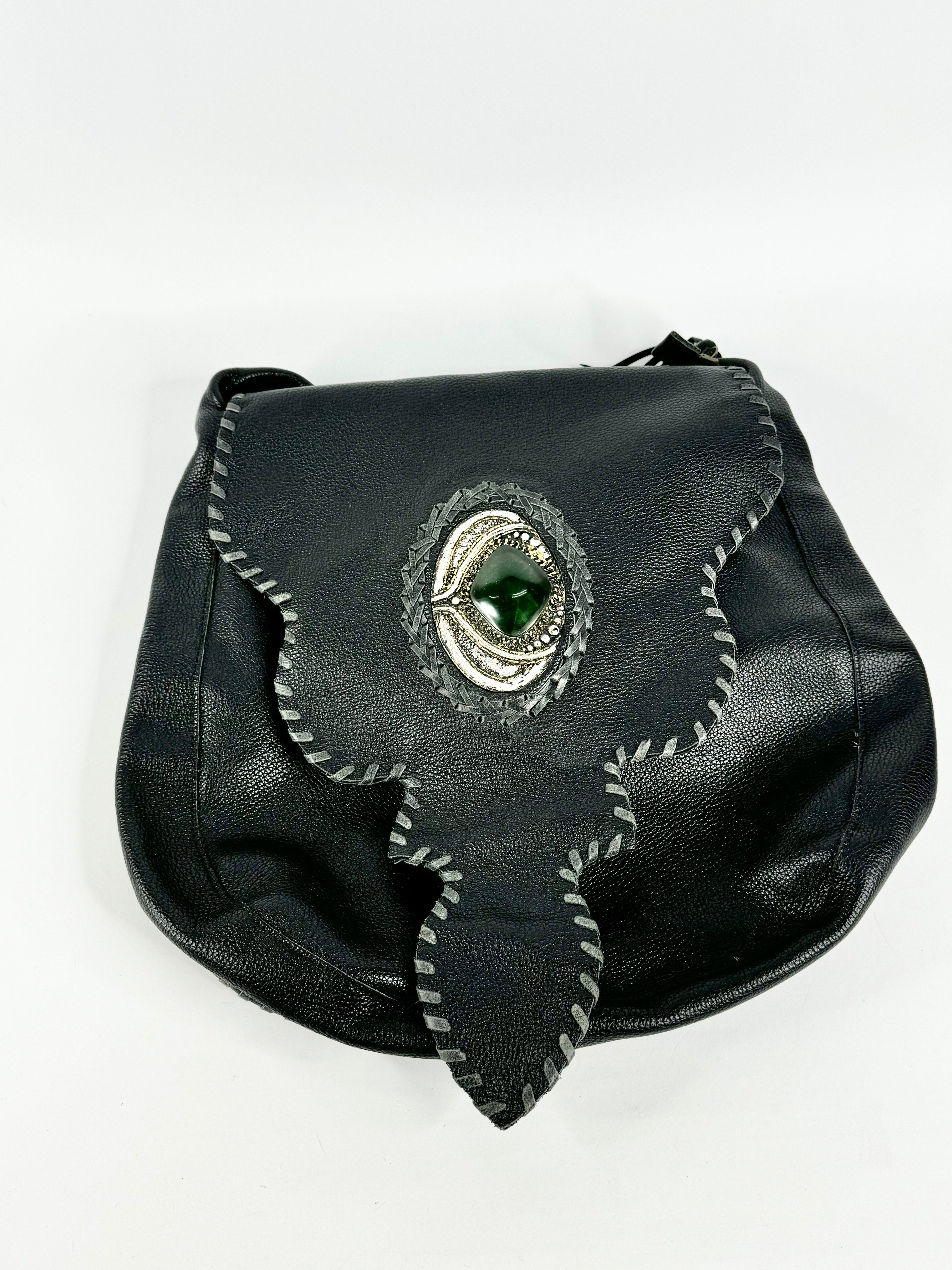 Mimco Large Black Cross Body Bag