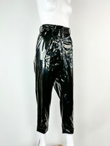 No.21 Black Patent Skinny Pant - AU10