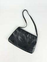 Vintage Cellini Black & Snakeskin Pattern Bag