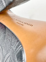 Bottega Veneta Limited Edition Butterfly Black Leather Mary Jane Pumps - EU36