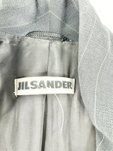 Vintage 80s Jil Sander Wool & Silk Blend Pinstripe 2 Piece Suit - AU10