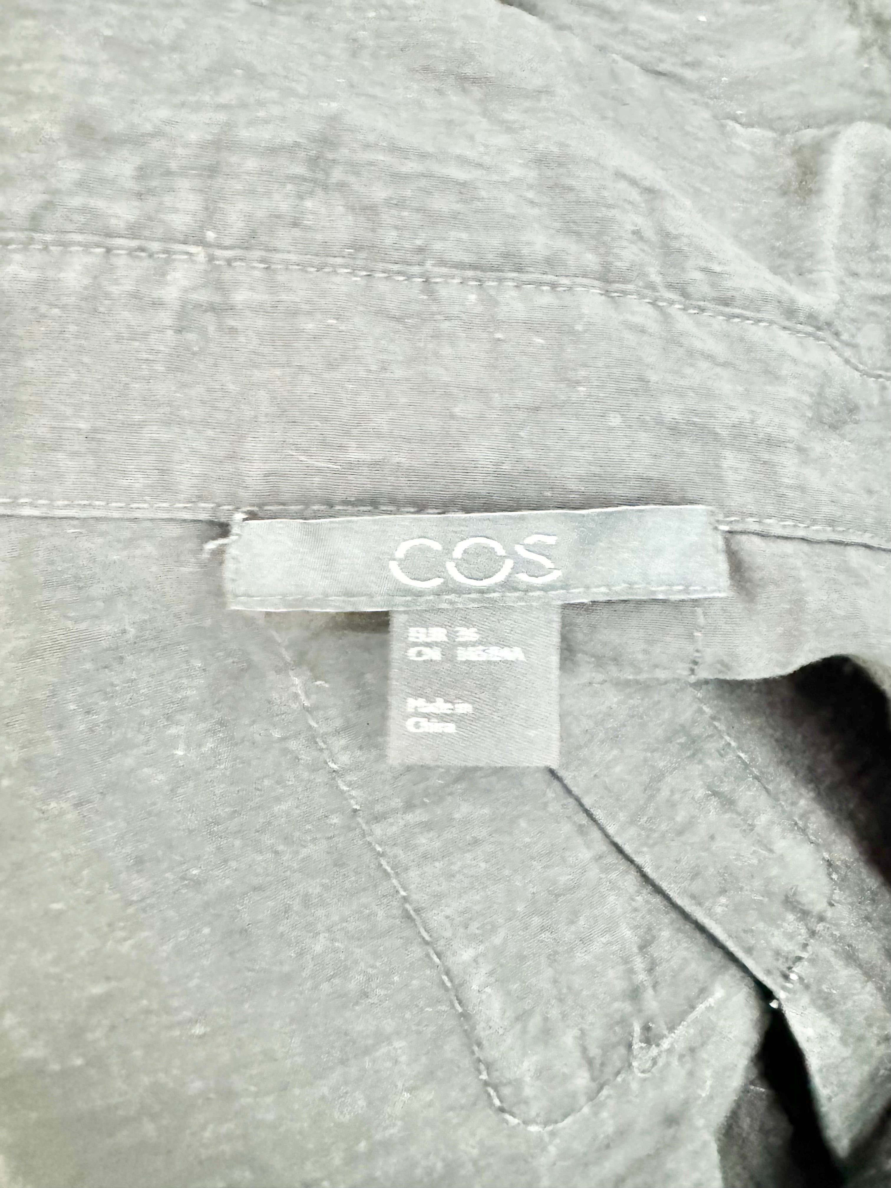 Black Cos Drape Blouse - AU8/10