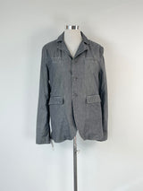 Album Paris Blow Grey Light Denim Blazer - M