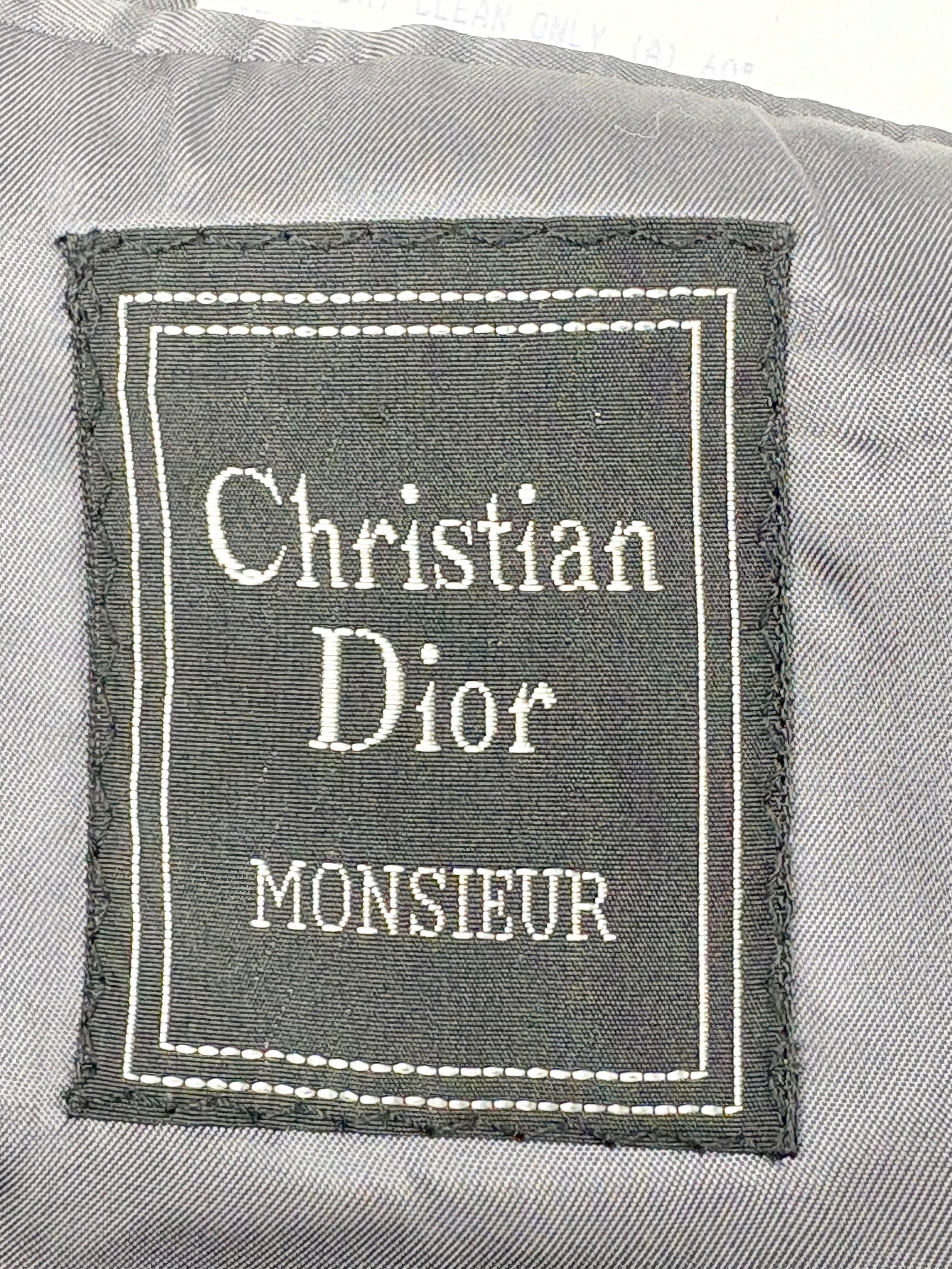 Vintage 90s Christian Dior Monsieur 'Bourbon' Blazer - 97R