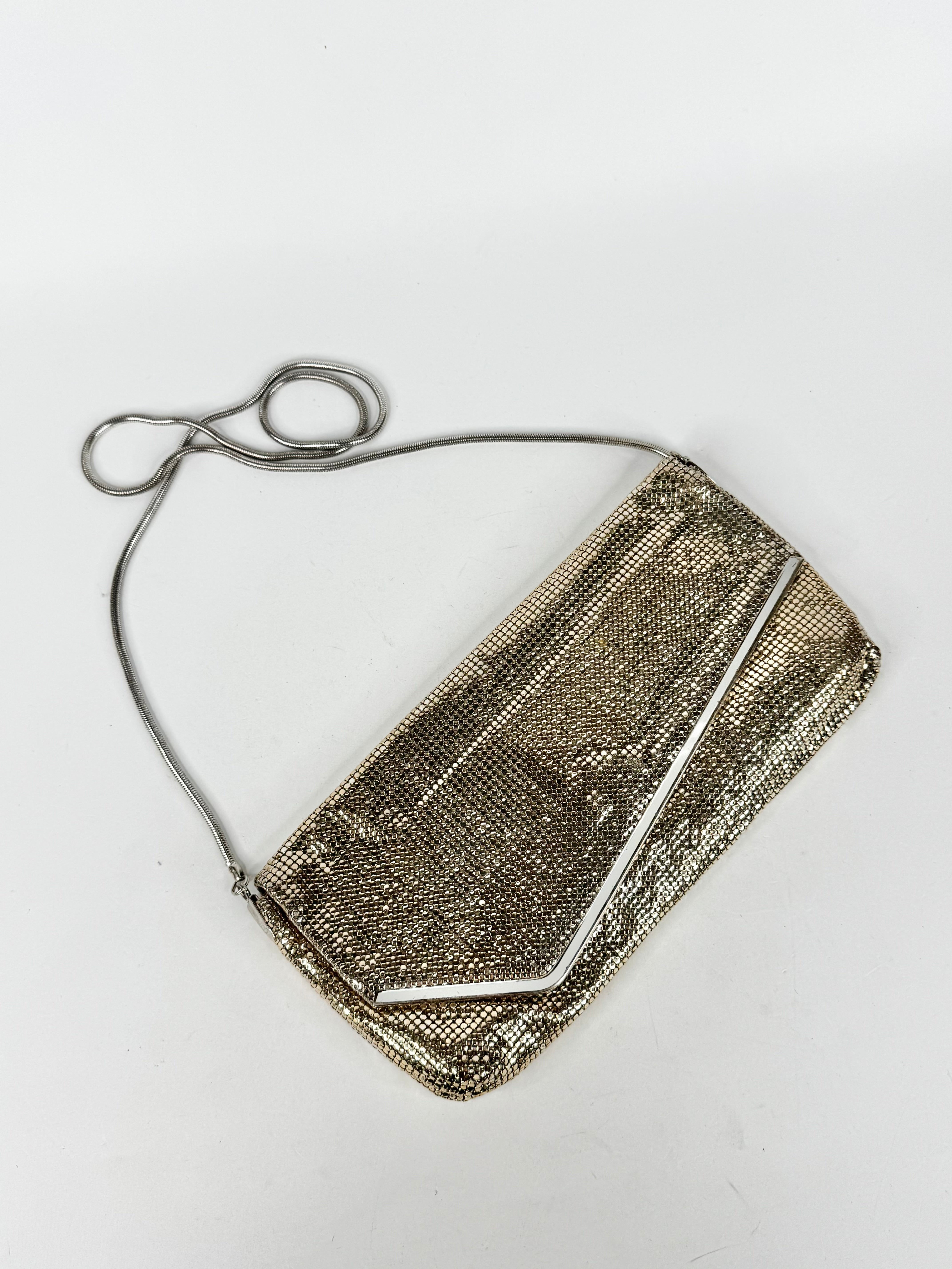 Vintage Glomesh Gold Cross Body Bag