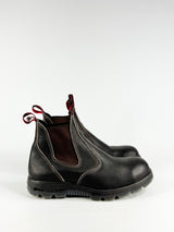 Redback Brown Steel Capped Boots - 10