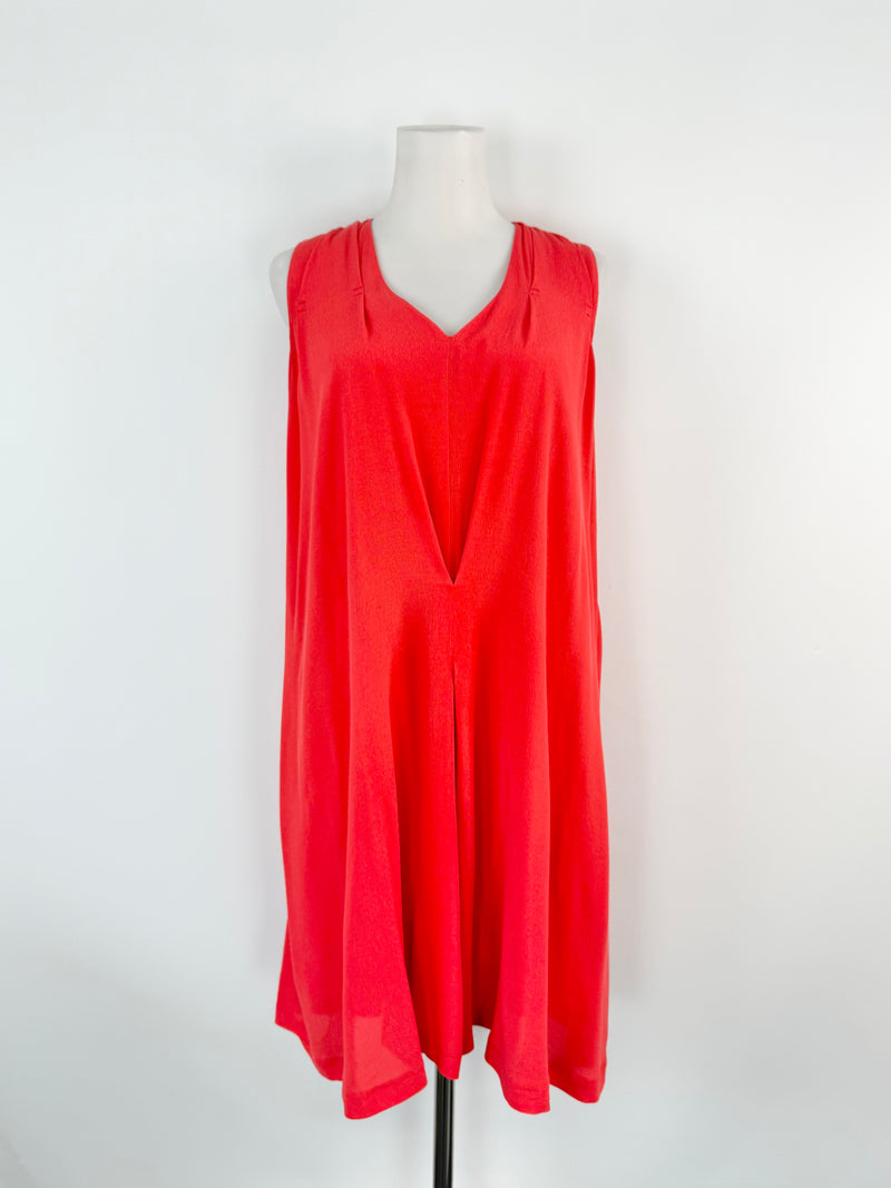 Comptoirs Des Cotonniers Deep Orange Tunic - AU8/10