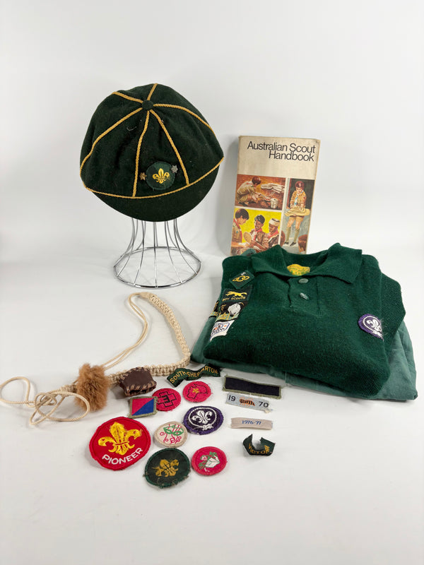 Vintage 70s Australian Scouts Uniform & Paraphernalia