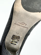 The Last Conspiracy Black Sparkle Heels - EU37