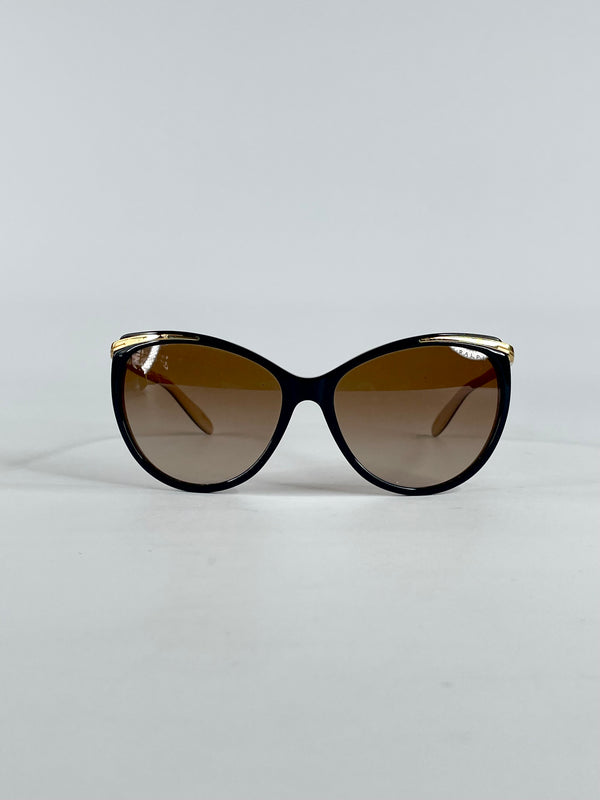 Ralph Lauren RA5150 Cat-Eye Black Sunglasses