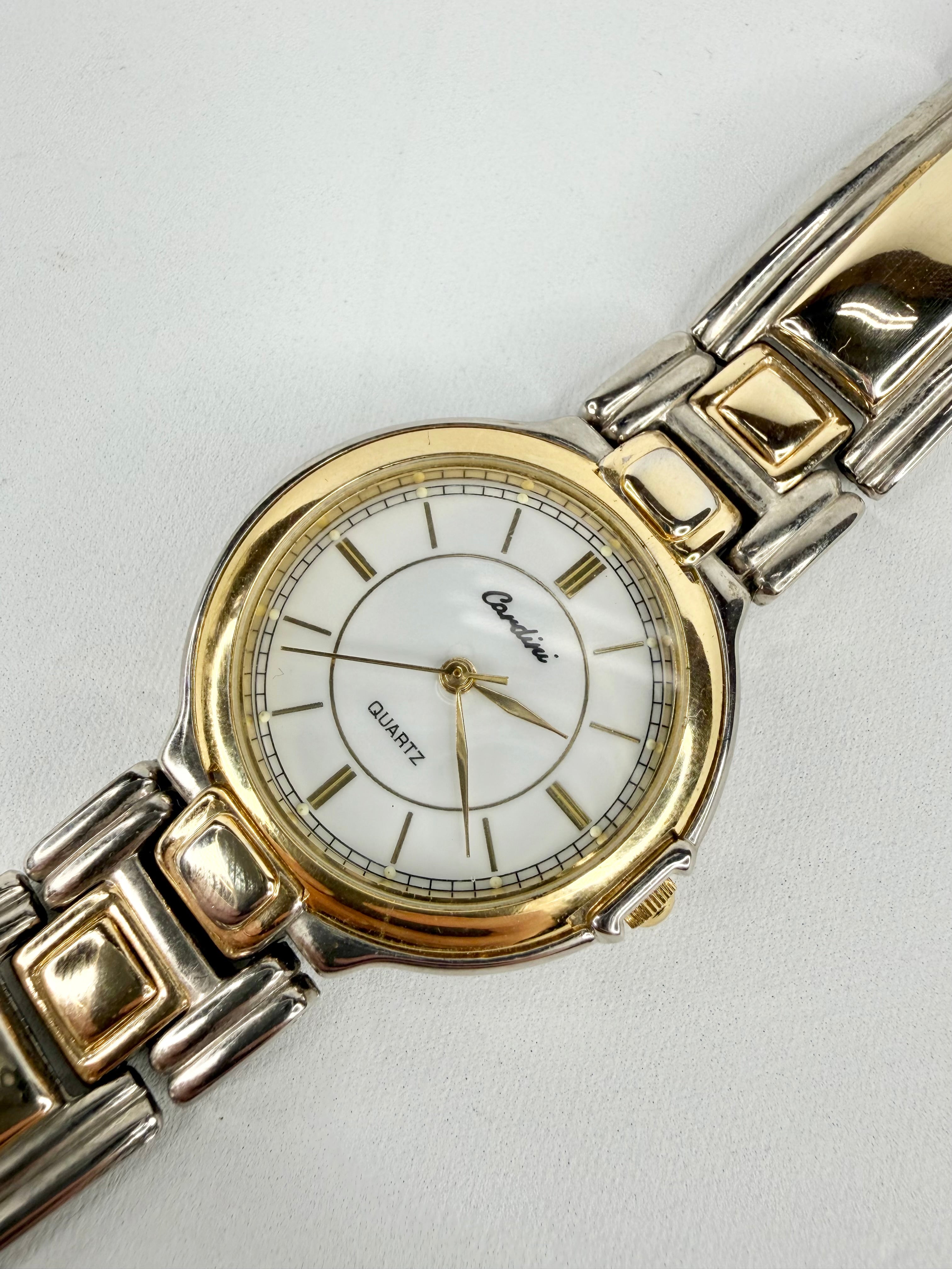 Cardini Gold & Silver Duo Tone Quartz Watch