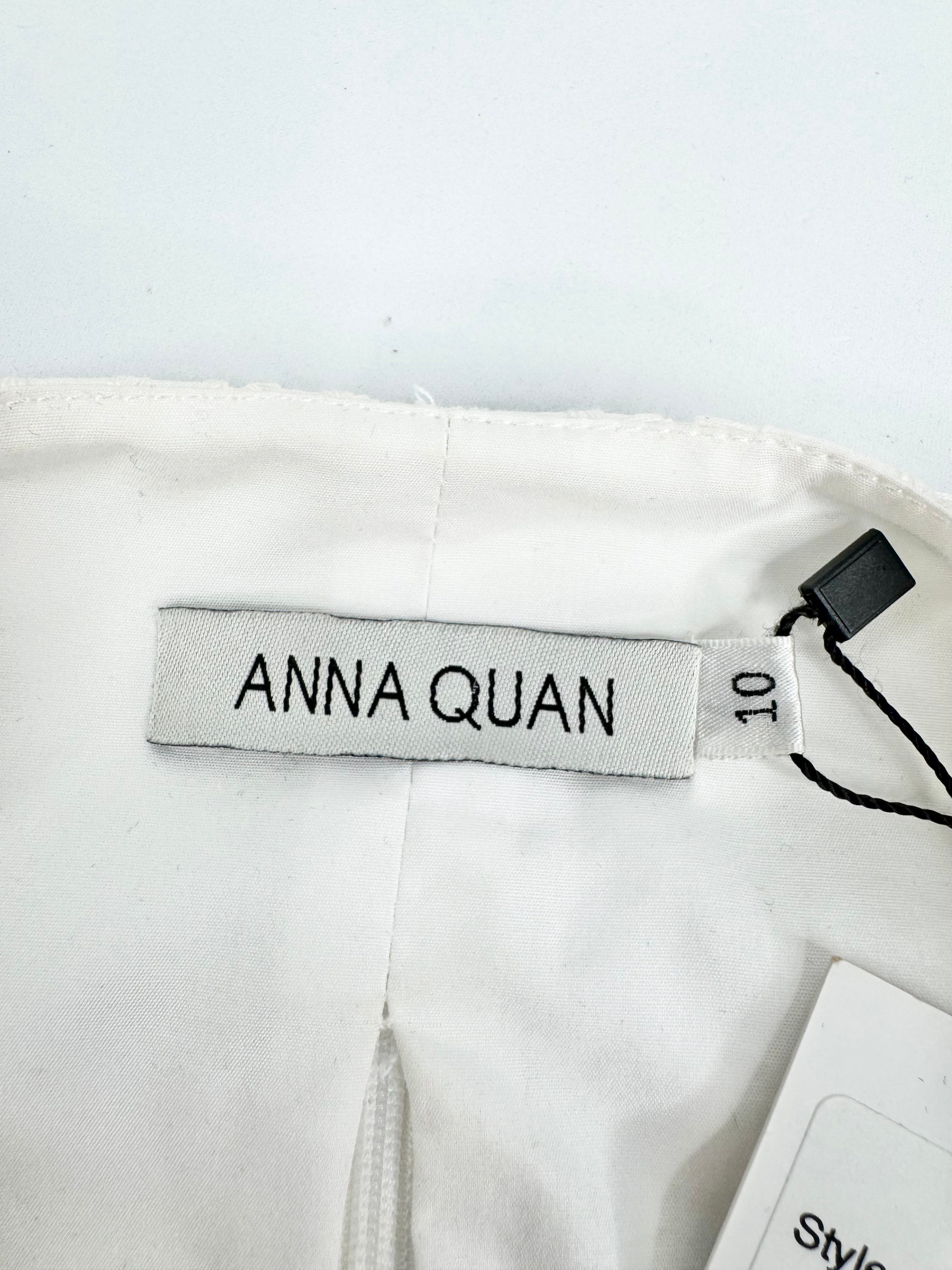 Anna Quan White Broderie Anglaise 'Harley' Dress NWT - AU10