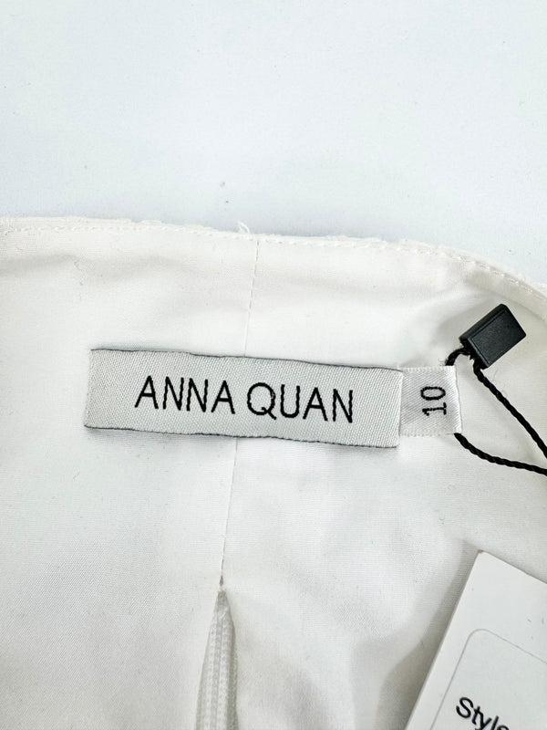 Anna Quan White Broderie Anglaise 'Harley' Dress NWT - AU10