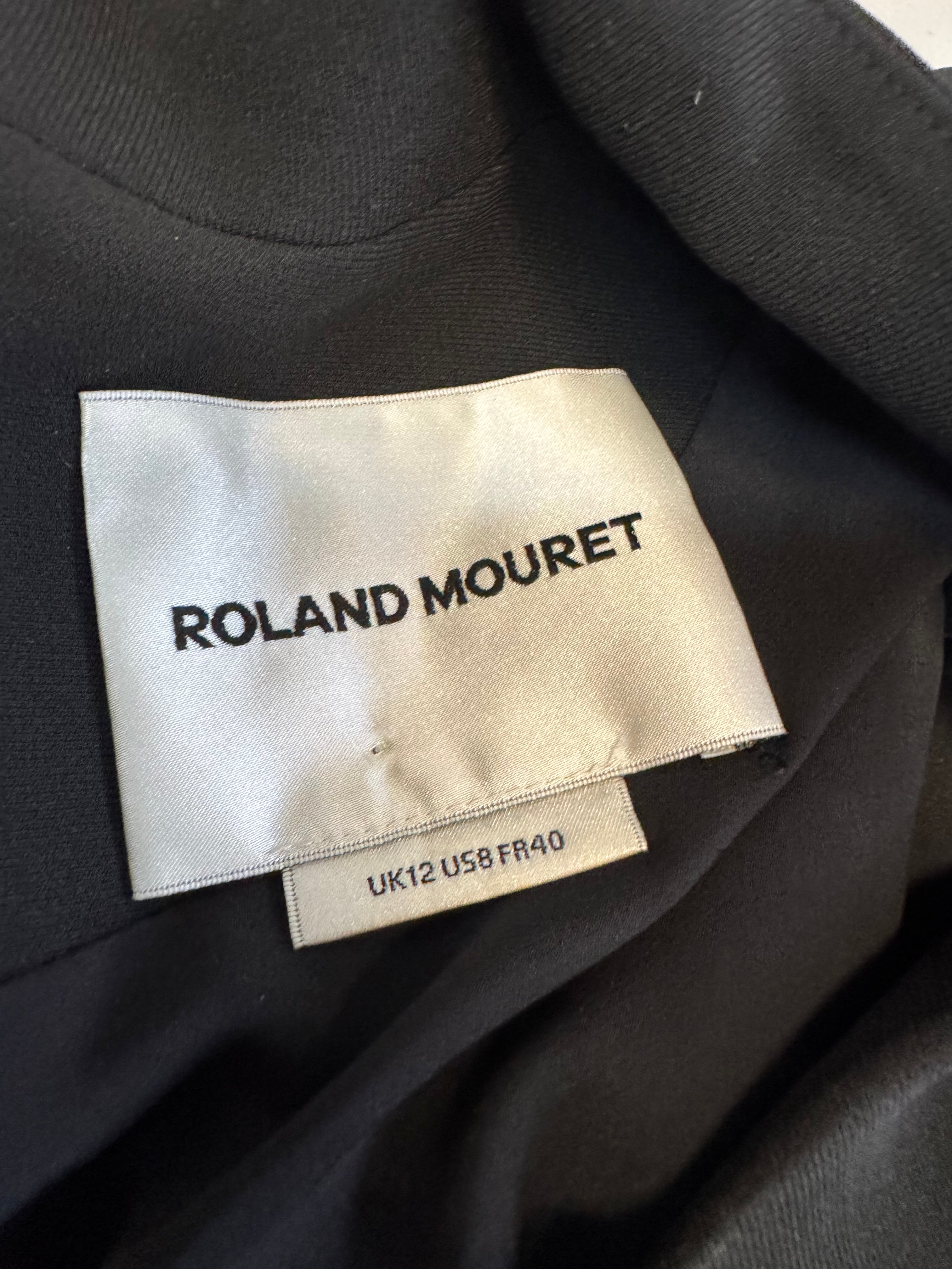 Roland Mouret Black Dress - AU12