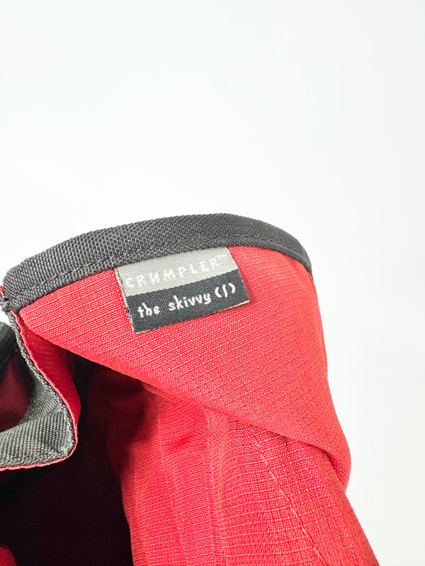 Crumper Red & Black 'The Skivvy' Cross Body Bag