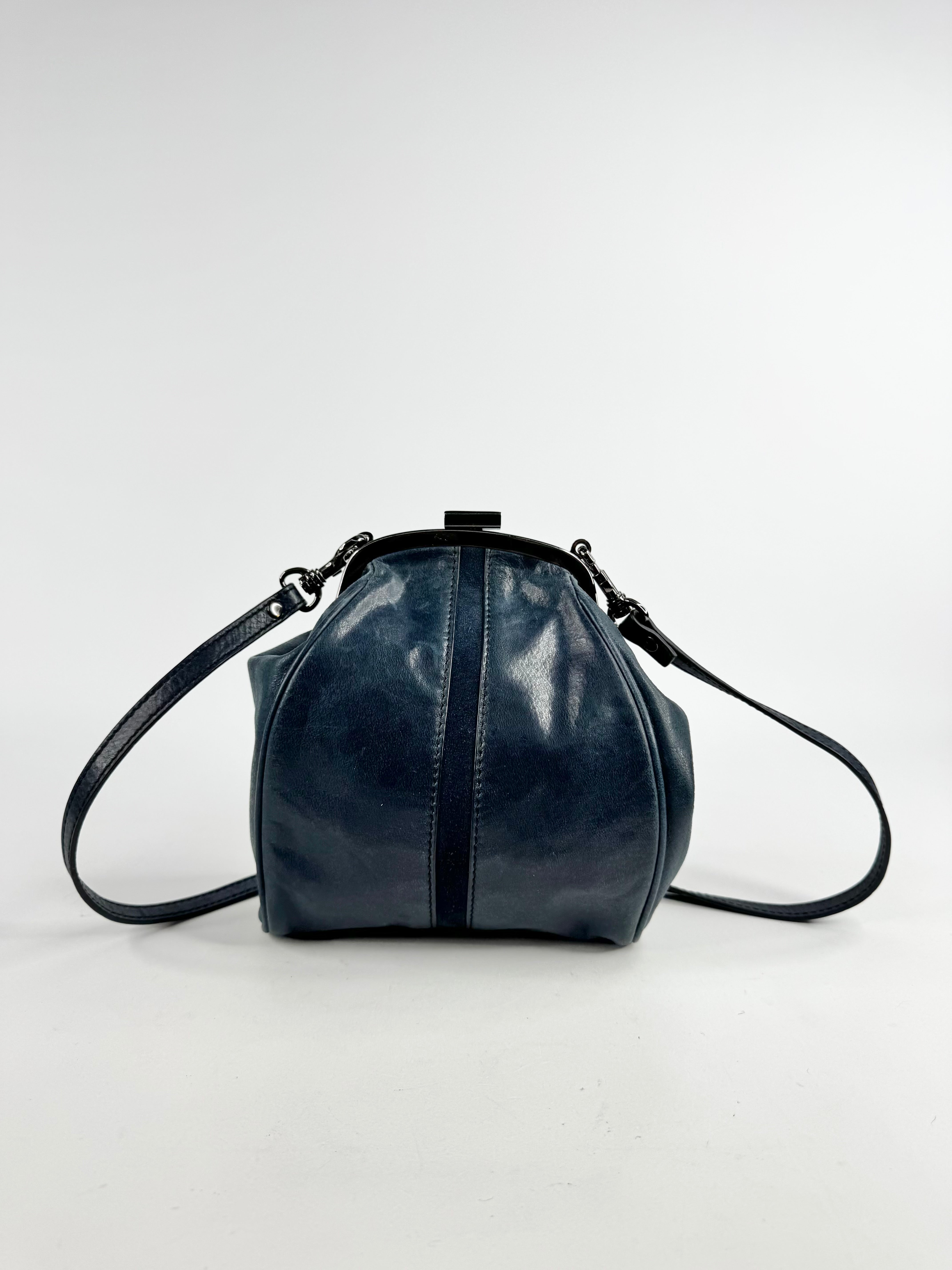 Mimco Navy Blue Cross Body Purse