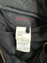 Black Fur Tote Bag