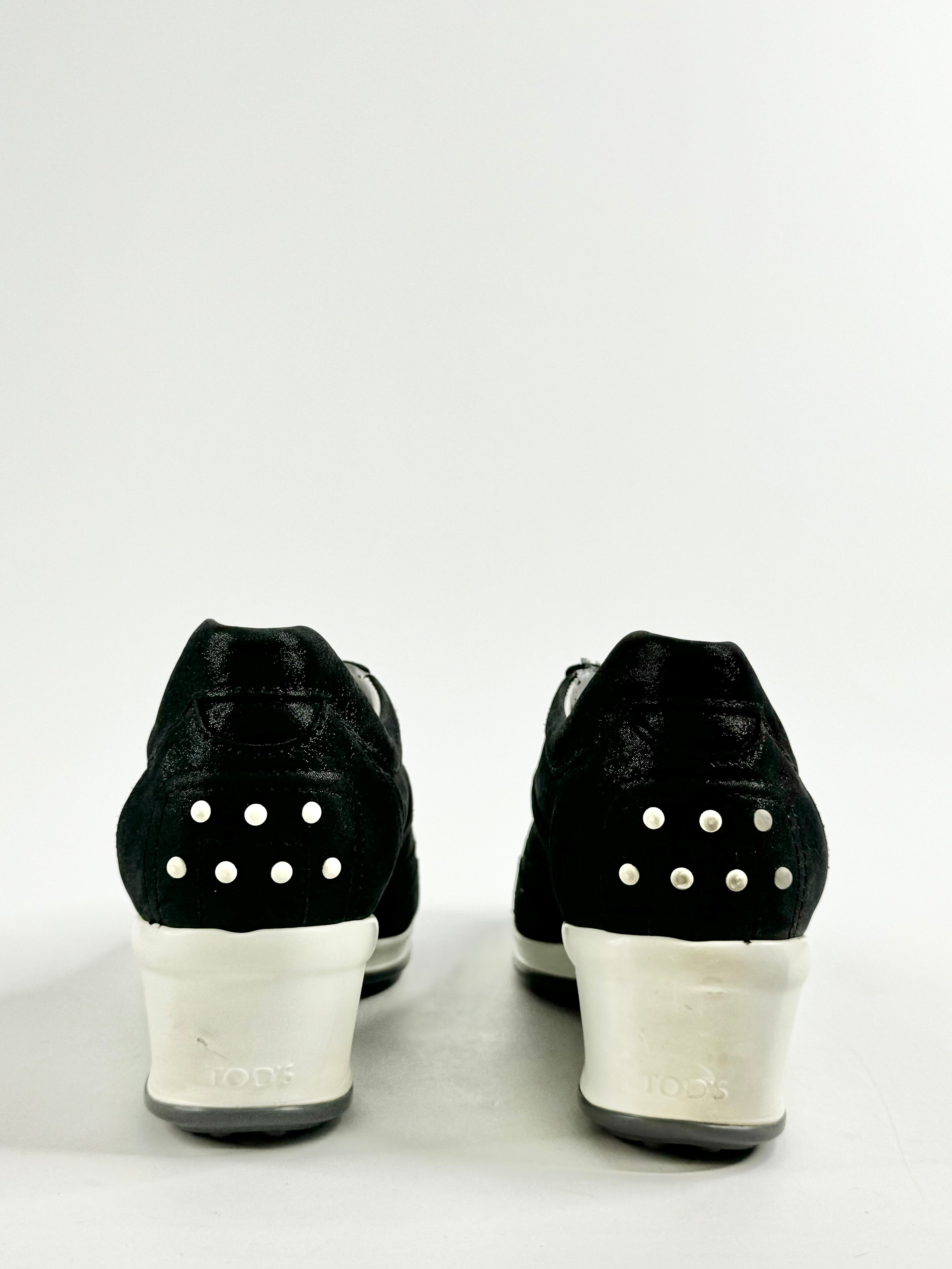 Tod's Black Platform Sneakers - EU39