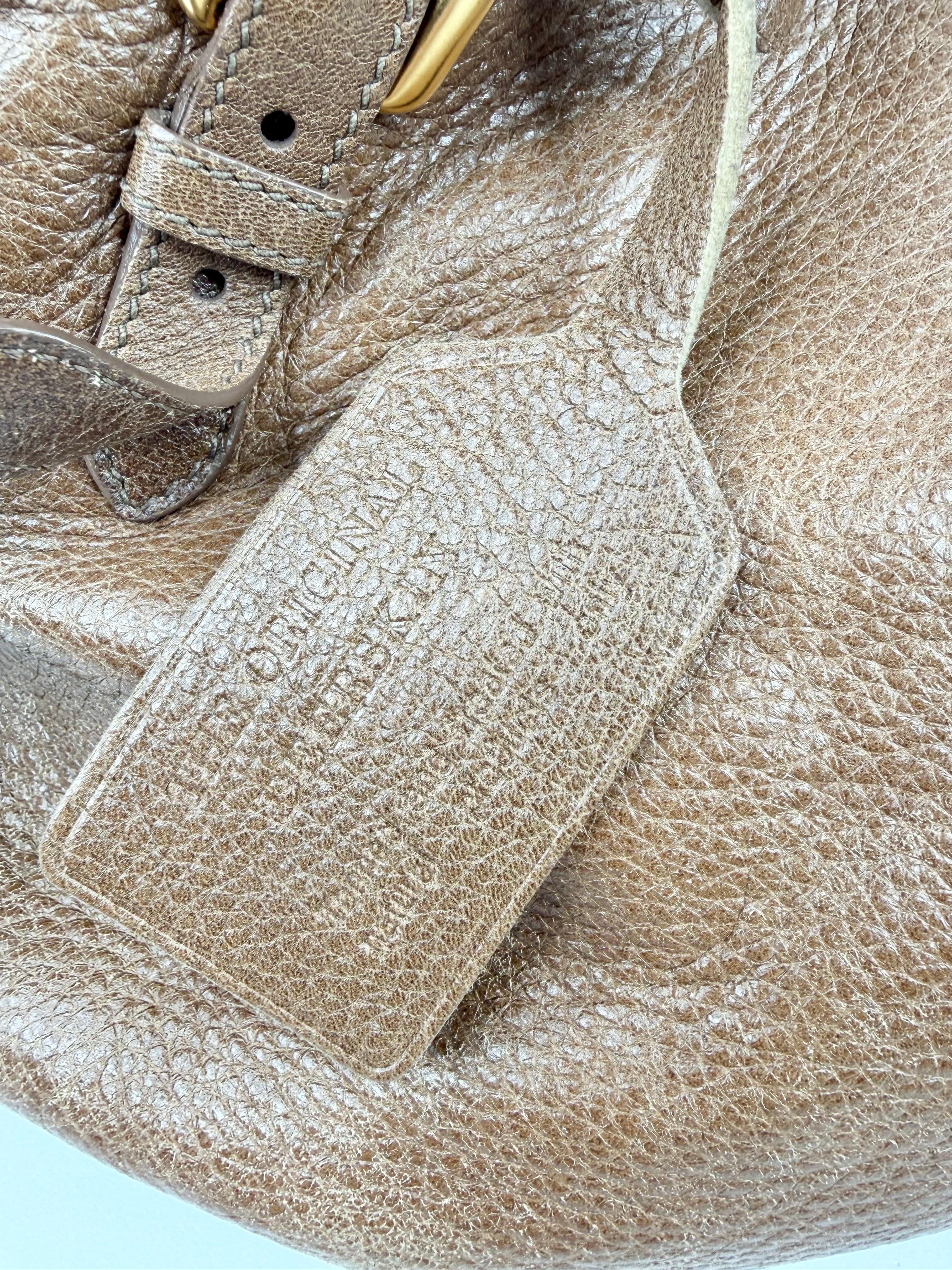 Prada Faun Vitello Diano Hobo Bag