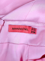 Manning Cartell Cherry Blossom Pink Silky Cocktail Dress - AU10