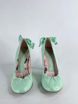 Fornarina Mint Green Ribbon Stilettos - EU36