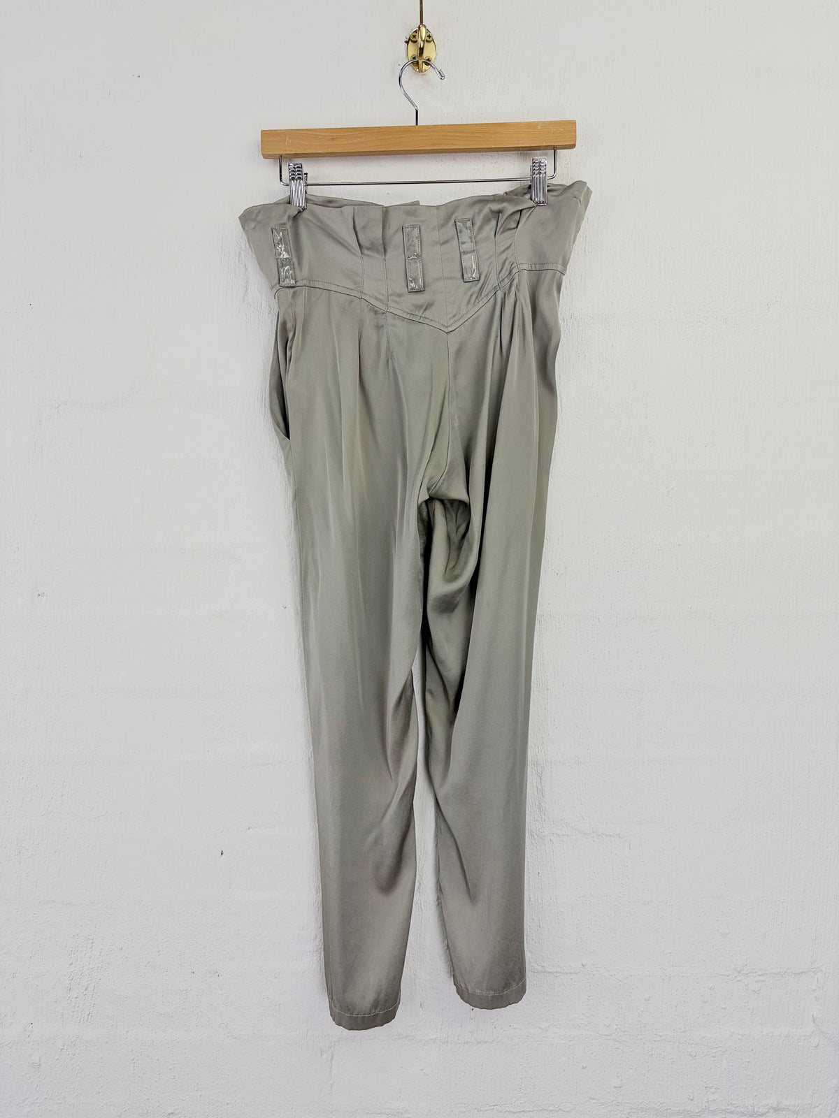 Sass & Bide Taupe 'Silk Clarity' Slacks - AU8/10
