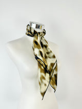 Just Cavalli Marble Pattern Square Scarf