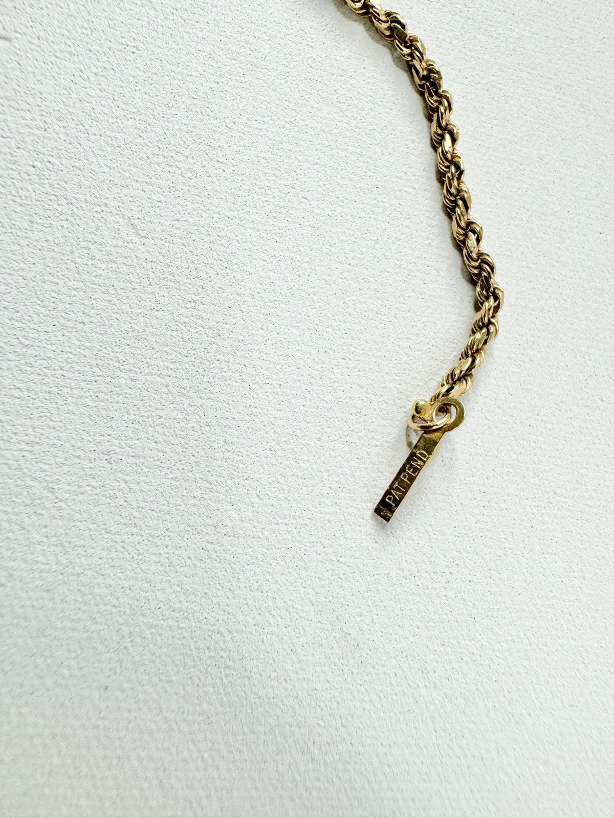 14ct Gold Rope Chain Bracelet