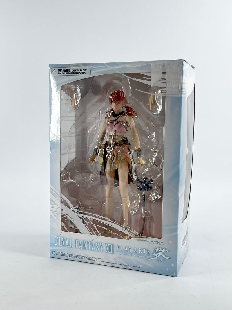 Final Fantasy XIII Oerba Dia Vanille Play Arts Figurine in Box