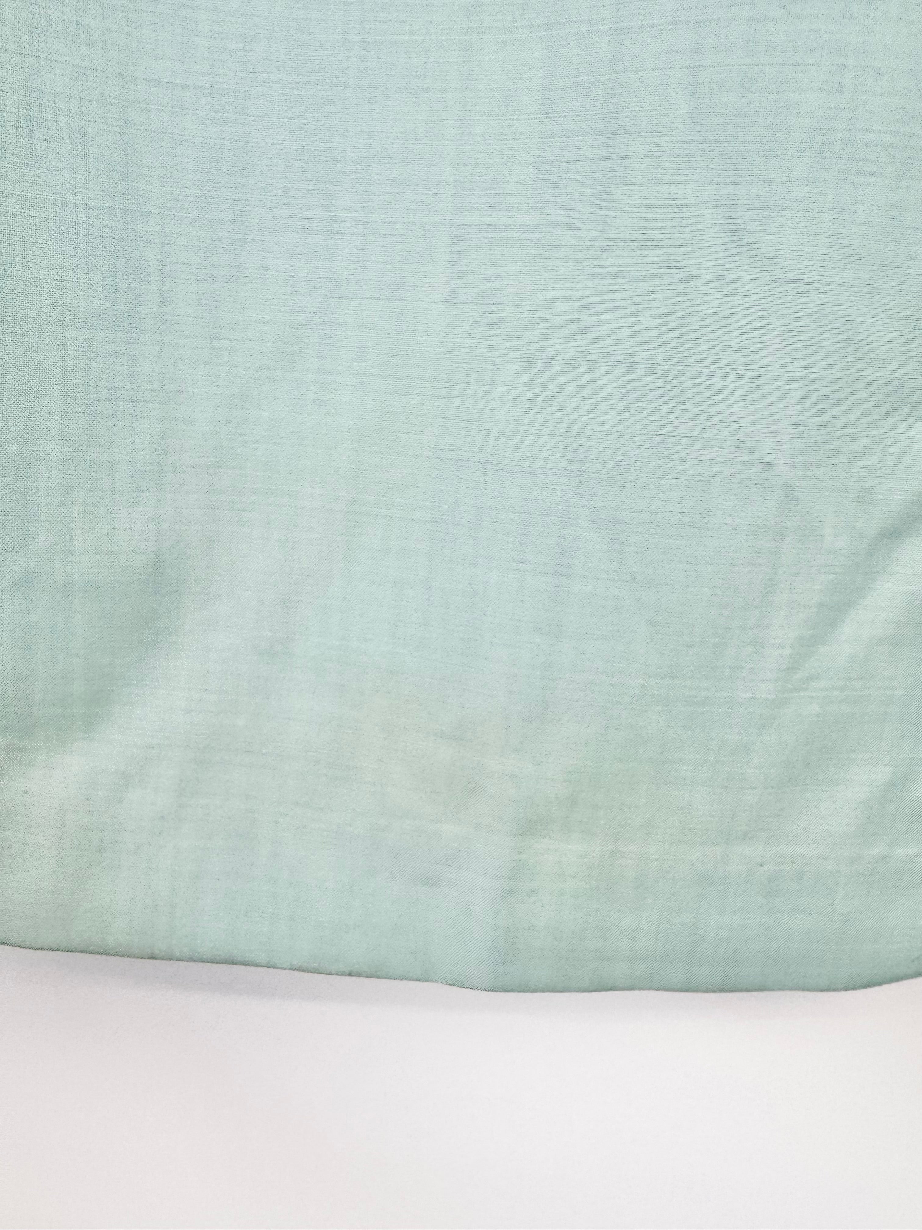 Zimmermann Aqua 'Moncur' Flared Wool Pants - AU12