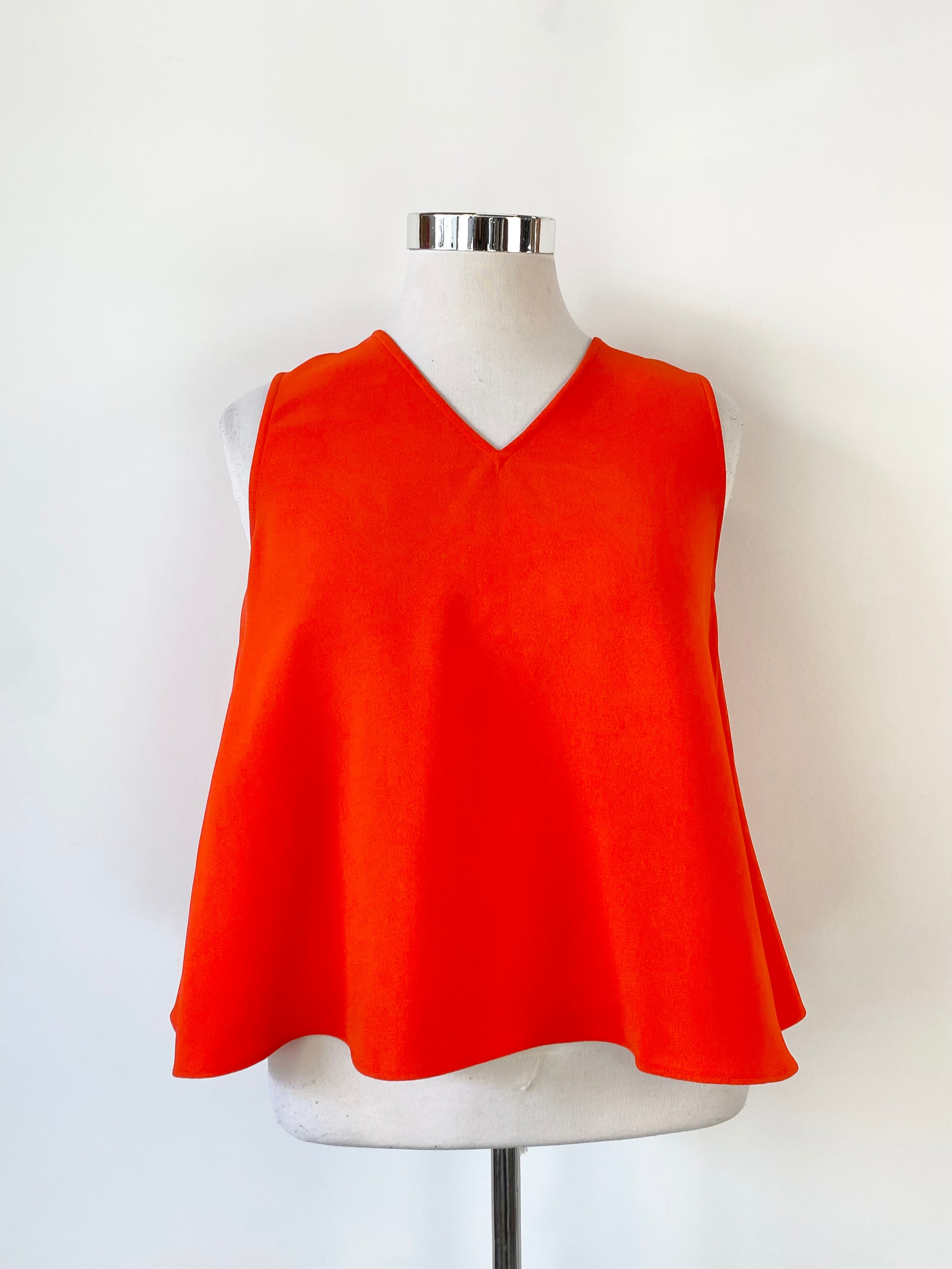 McQ Deep Orange Top - AU10/12