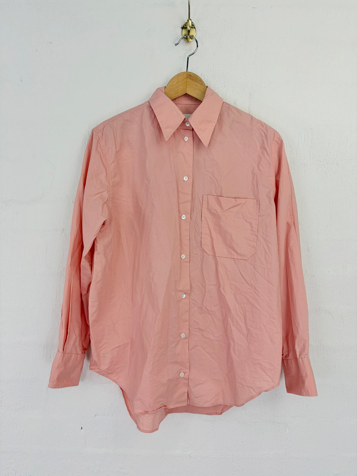 Oroton Salmon Cotton Shirt - AU6