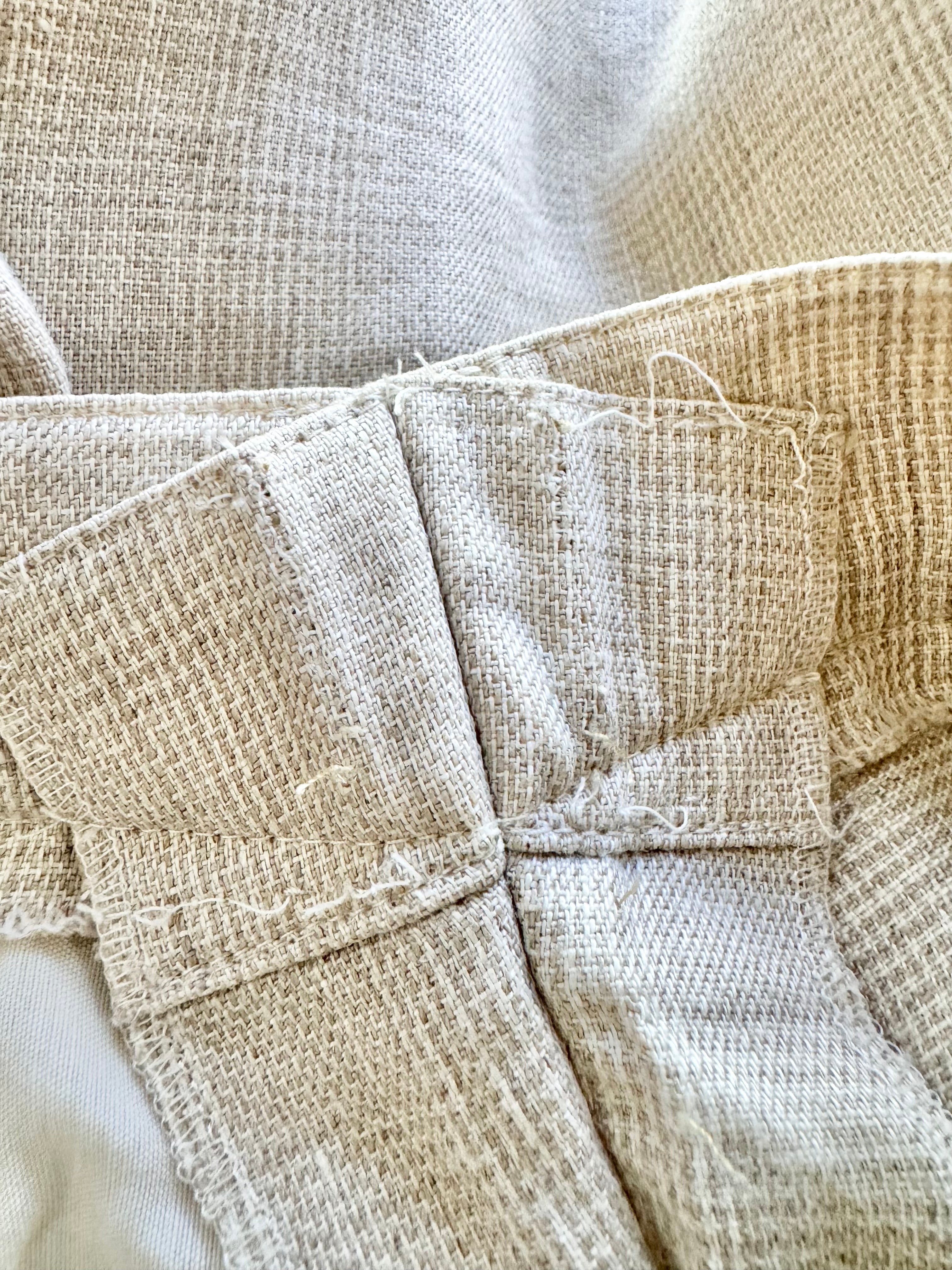 Escada Woven Linen Two Piece Set Blazer & Shorts Set - 42