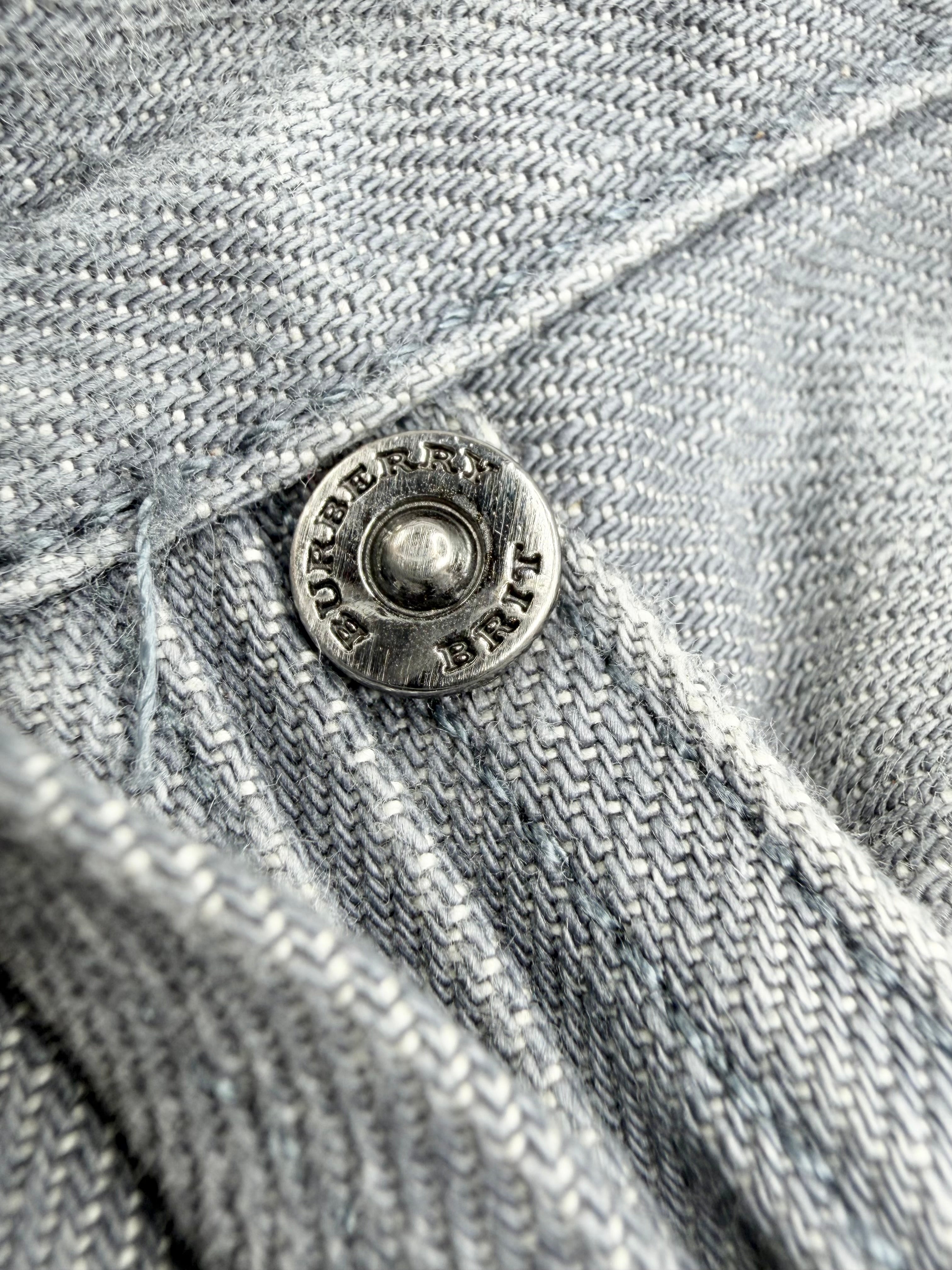 Burberry Grey Denim Jeans - 36