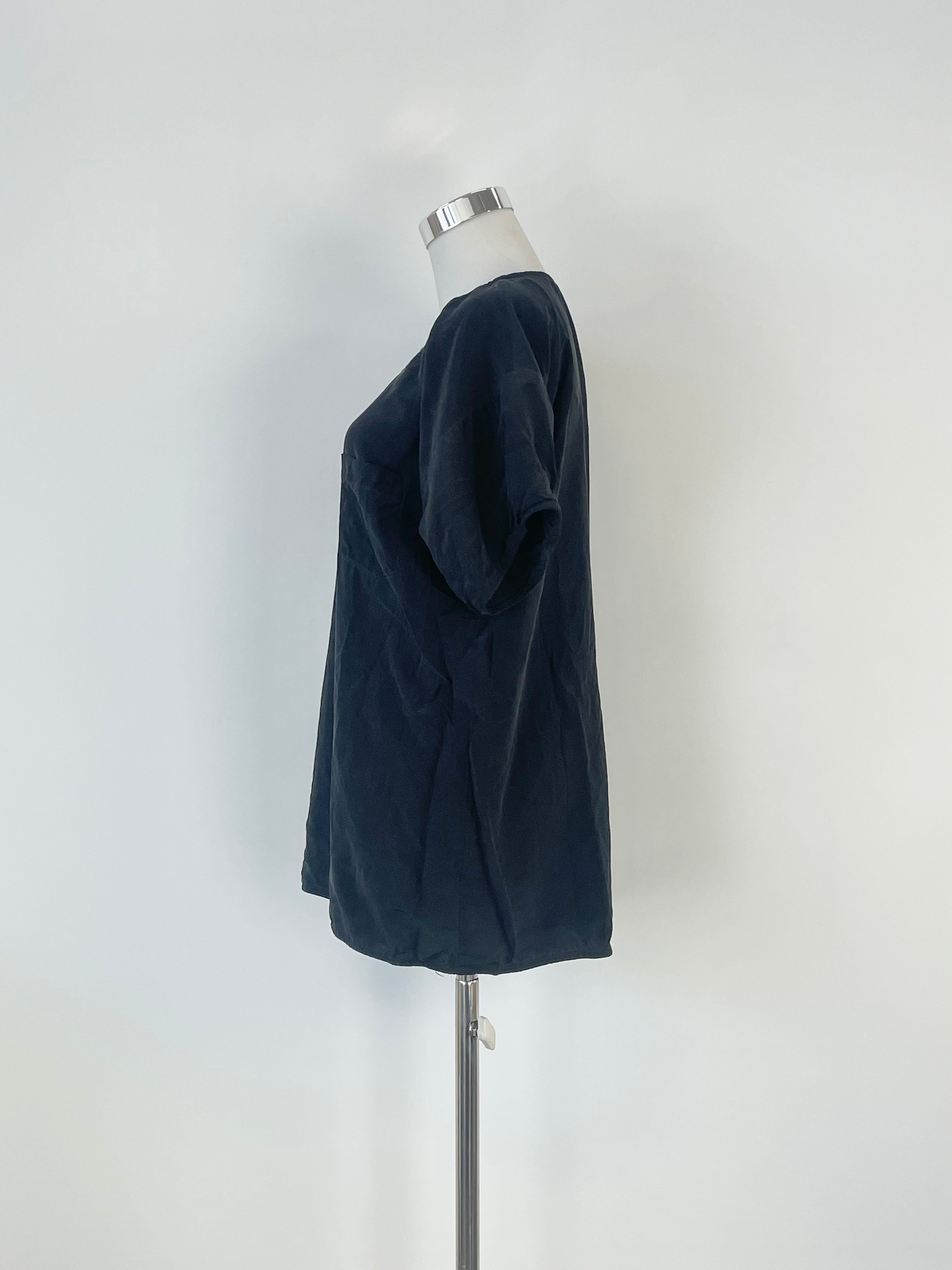 Zimmermann Black Silk Relaxed Fit Top - AU8