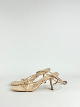 Alias Mae Square Tipped Beige Sandals - EU41